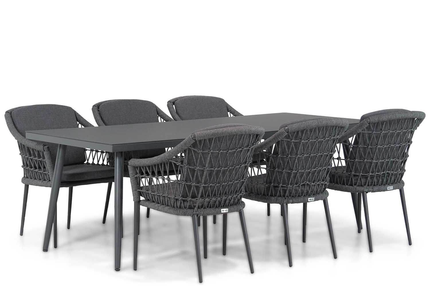 Coco Dalice/Valencia 220 cm dining tuinset 7-delig thumbnail