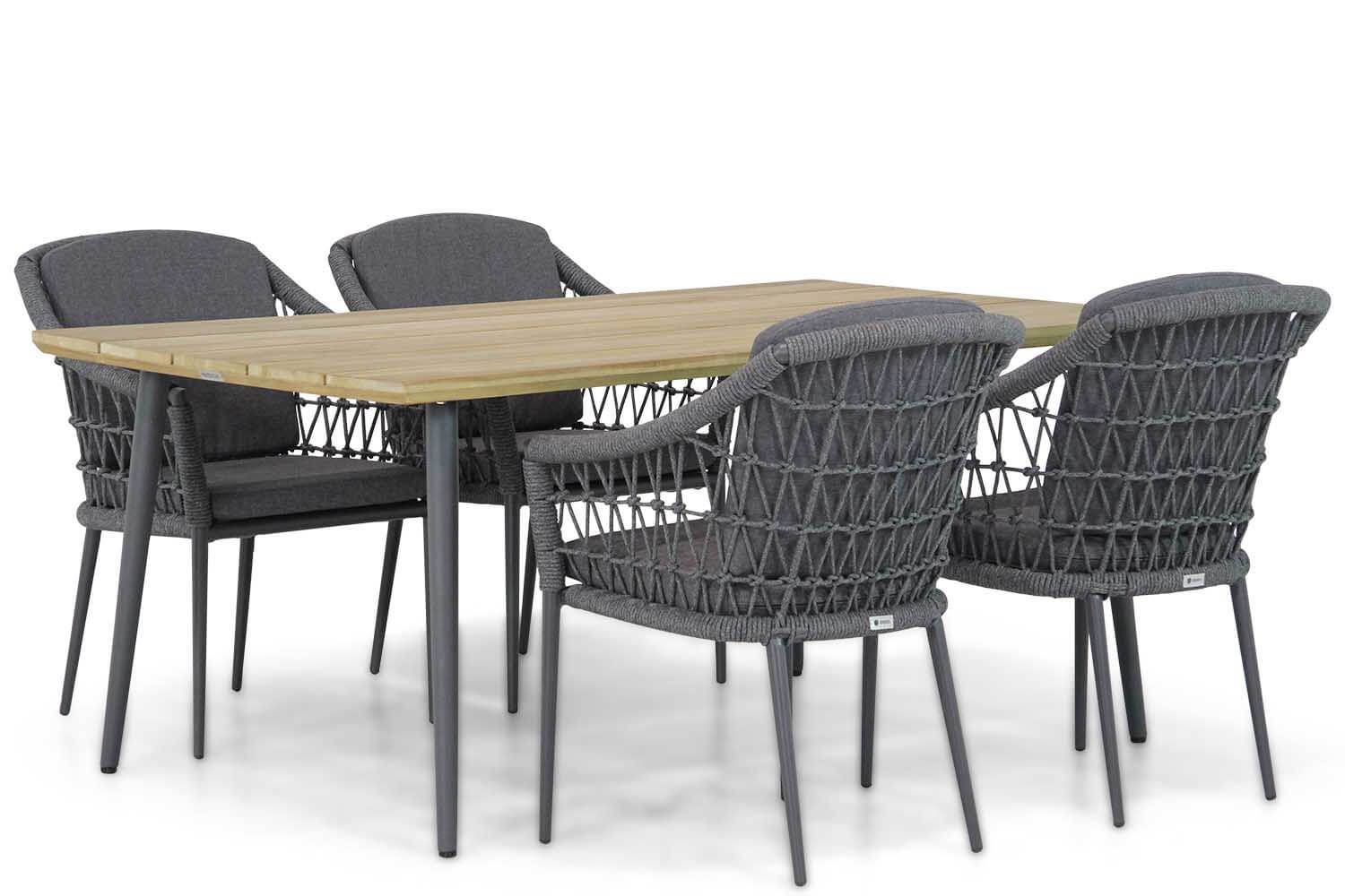Coco Dalice/Montana 180 cm dining tuinset 5-delig thumbnail