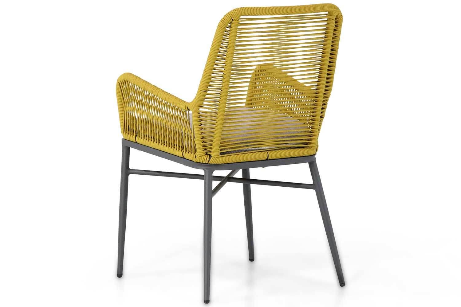 Coco Adali dining tuinstoel sunny yellow thumbnail