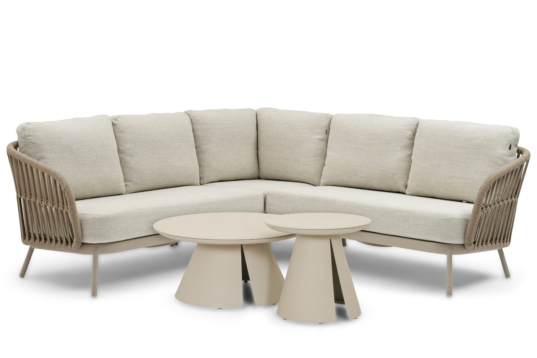 Coco Elara/Cayora 50/80 cm hoek loungeset 5-delig