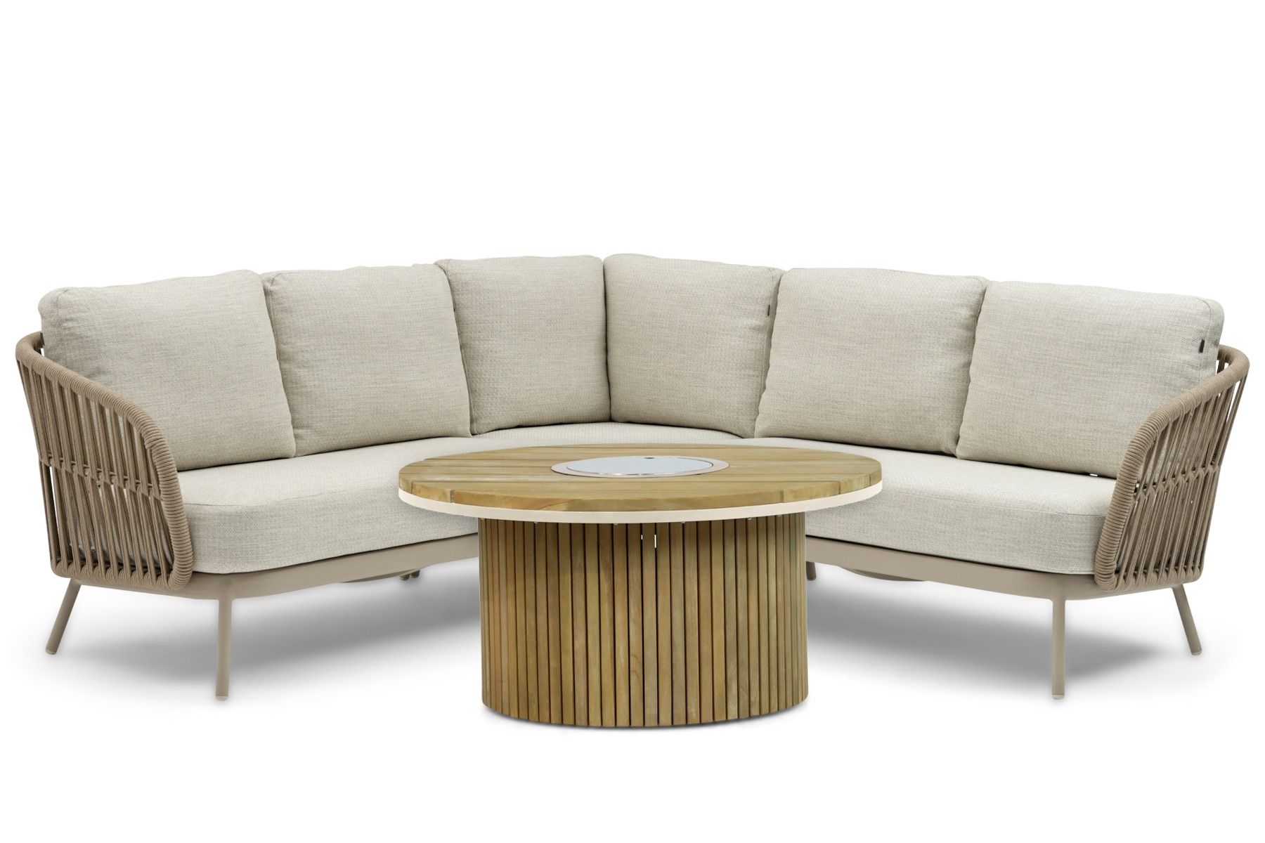 Coco Elara/Fire Nest 110 cm hoek loungeset 4-delig