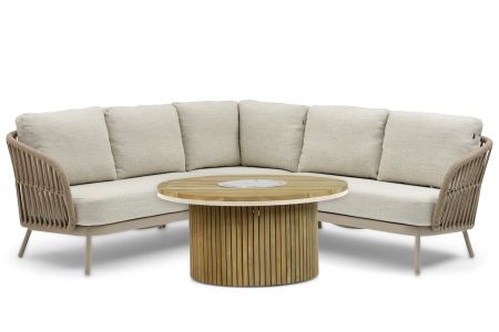 Coco Elara/Fire Nest 110 cm hoek loungeset 4-delig