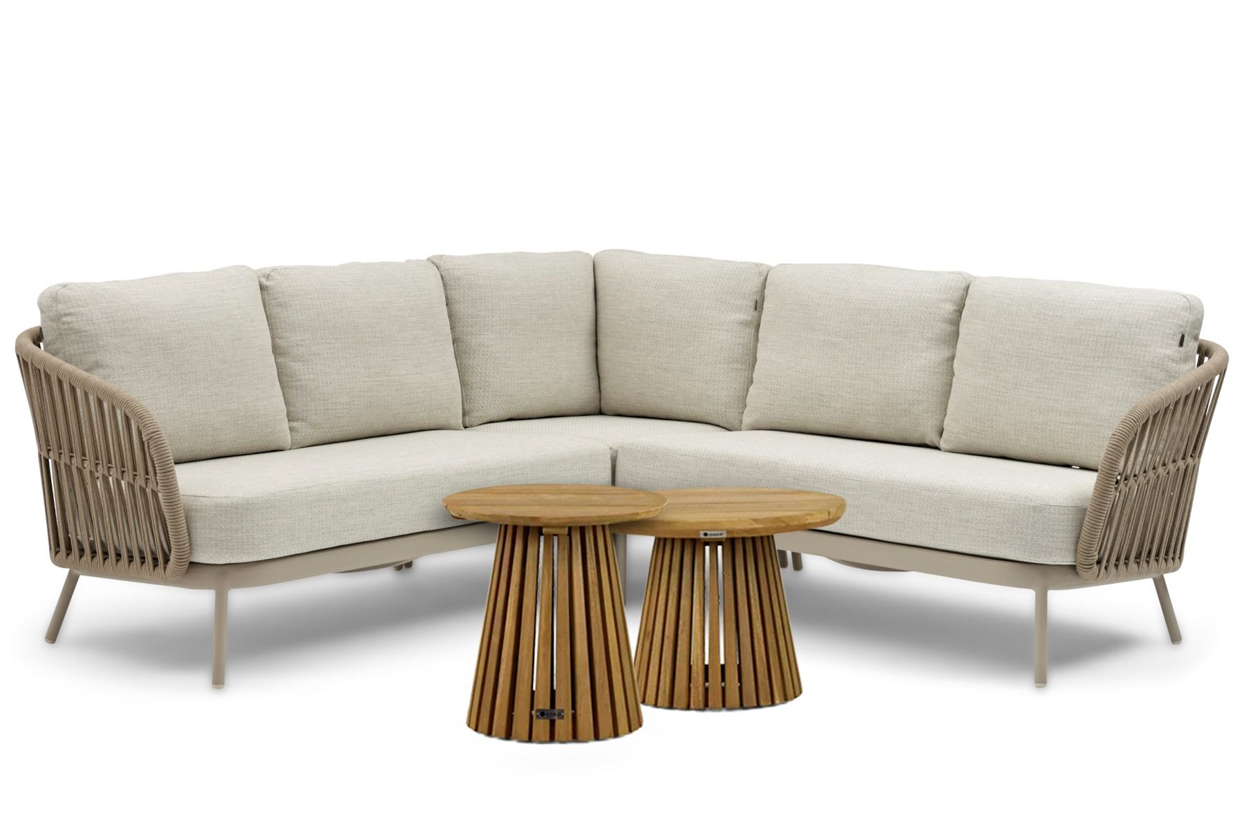 Coco Elara/Fungo 45/55 cm hoek loungeset 5-delig