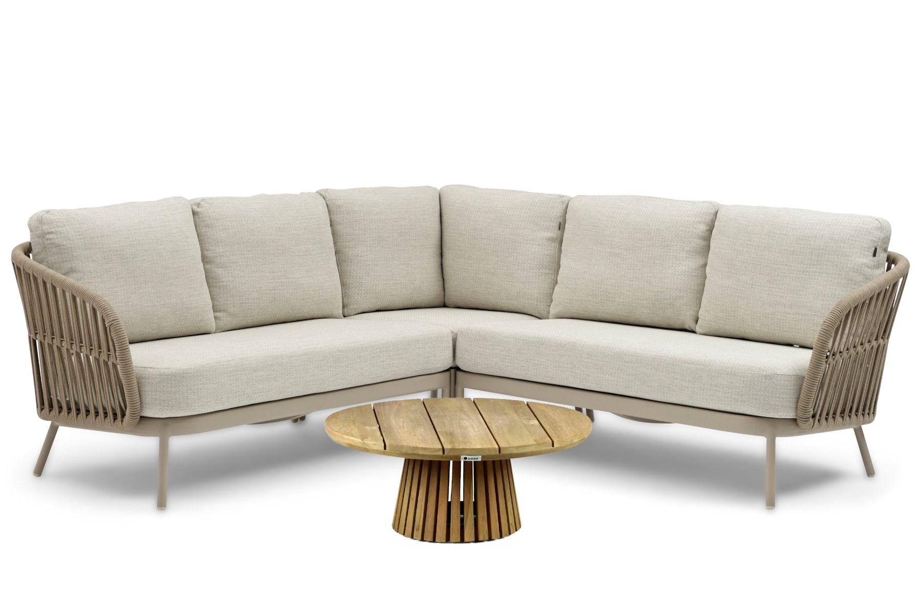 Coco Elara/Fungo 75 cm hoek loungeset 4-delig