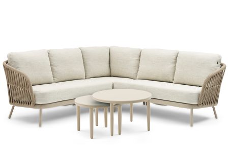 Coco Elara/Ibiza 50/70 cm hoek loungeset 5-delig