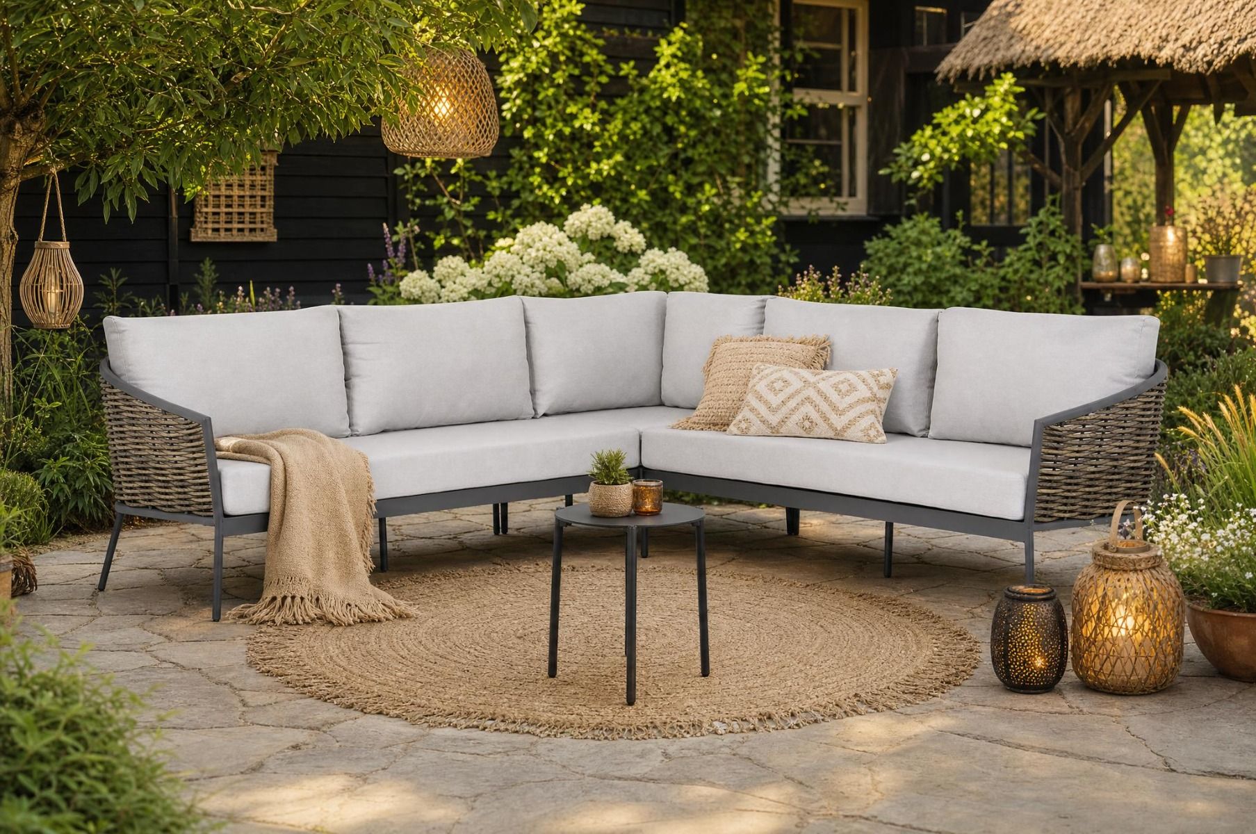 Coco Ewa/Pacific 45 cm hoek loungeset 4-delig
