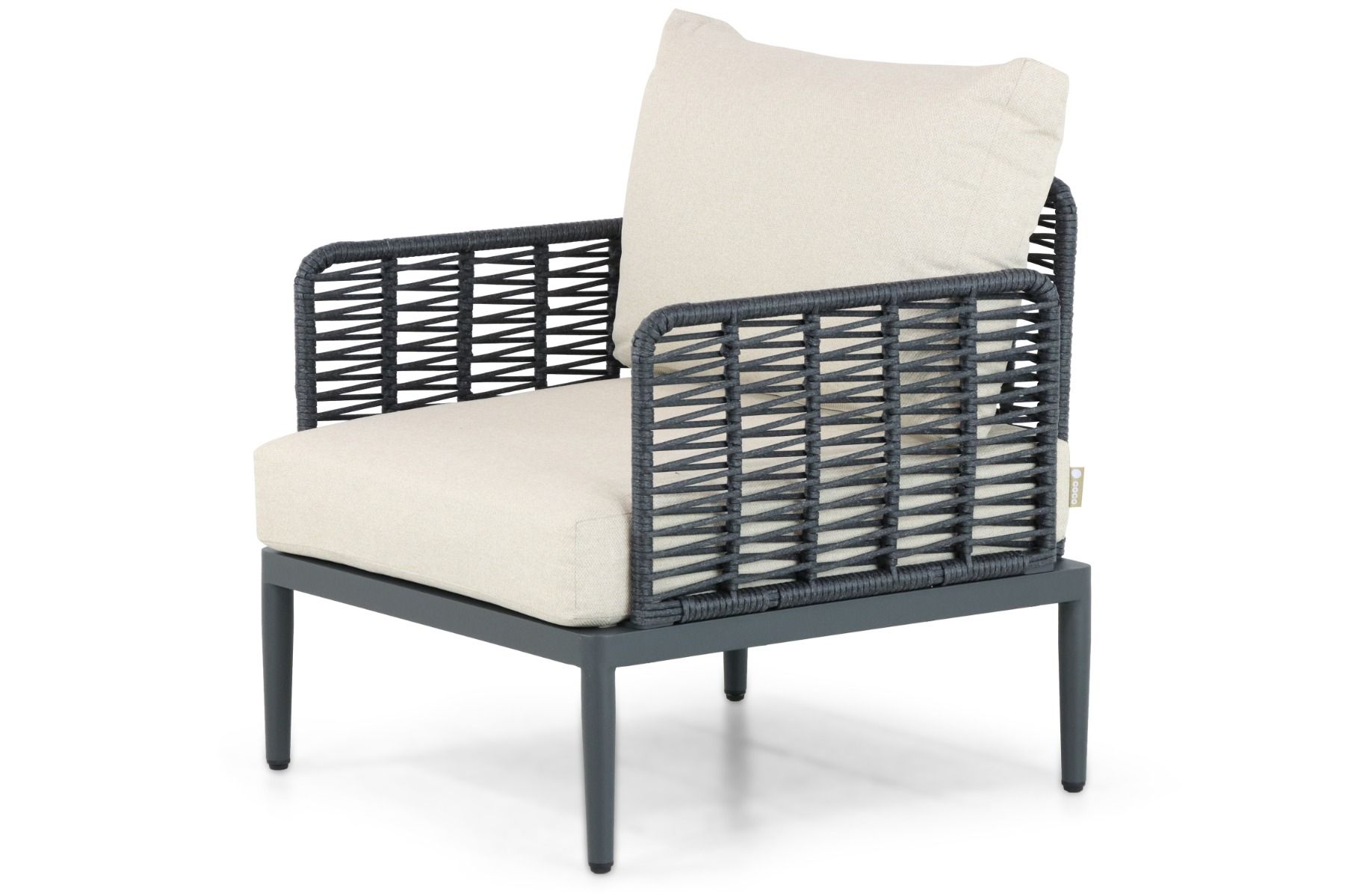 Coco Ibiza stoel-bank loungeset 3-delig