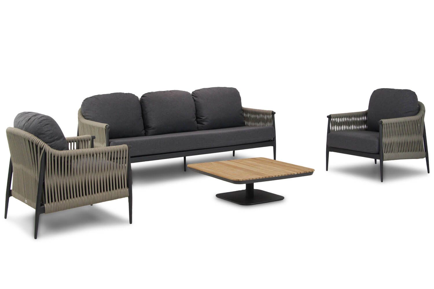 Coco Lucia/Ralph 90 cm stoel-bank loungeset 4-delig thumbnail