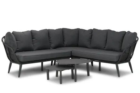 Coco Leonardo/Rimini 60/75 cm Gartenlounge Rattan 5-teilig