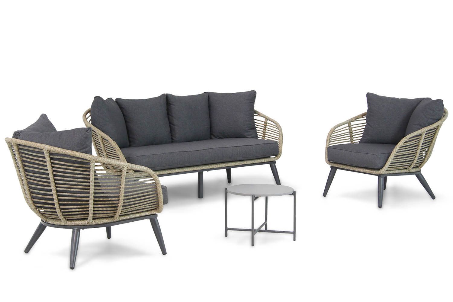 Coco Leonardo/Saka 50 stoel-bank loungeset 4-delig thumbnail