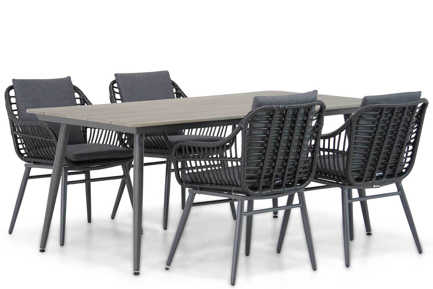 Coco Leonardo/Matale 180 cm dining tuinset 5-delig thumbnail