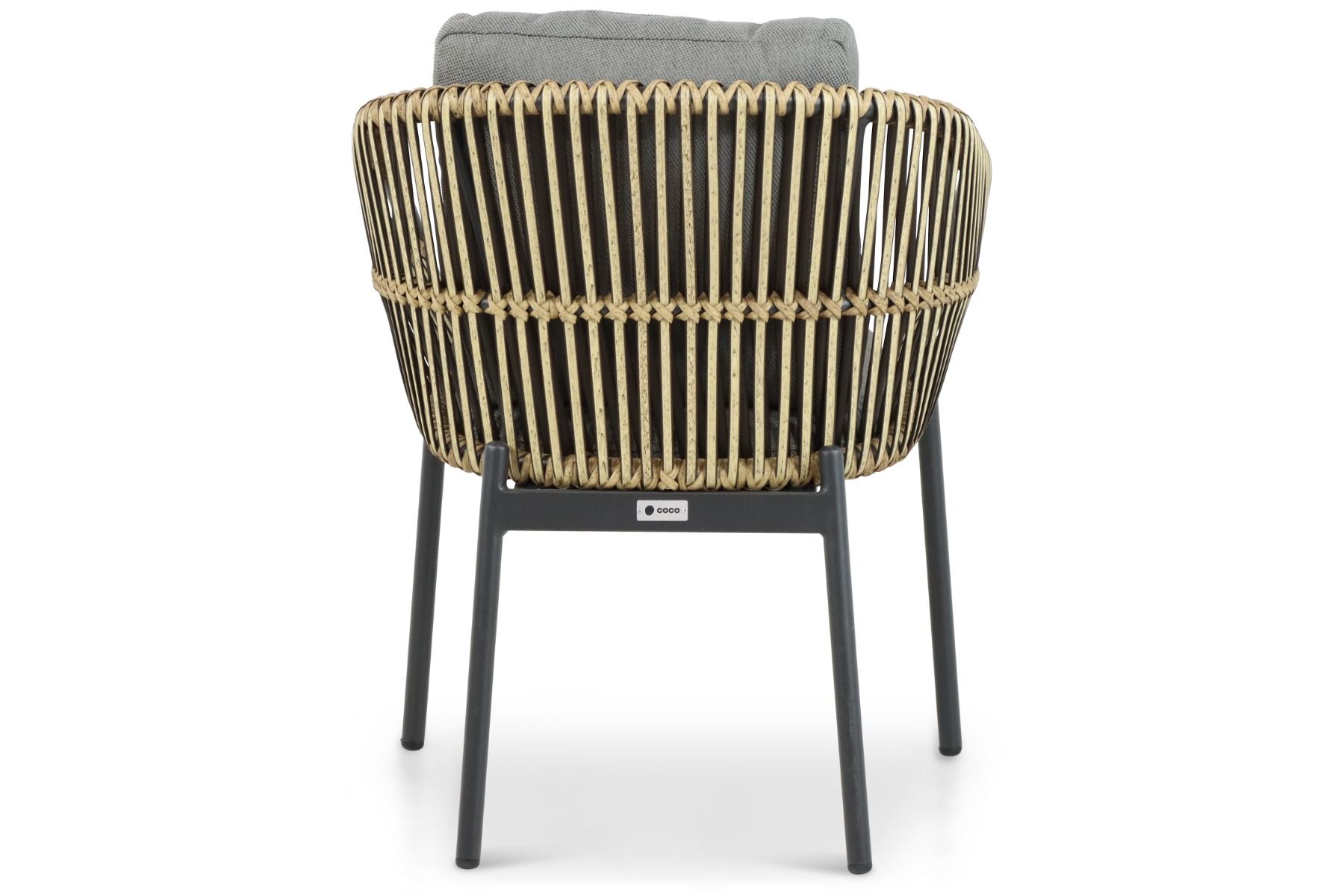 Coco Nathan/Vienna 120 cm dining tuinset 5-delig