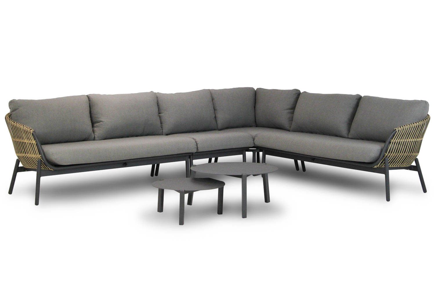 Coco Nathan/Rimini 60/75 cm hoek loungeset 6-delig thumbnail