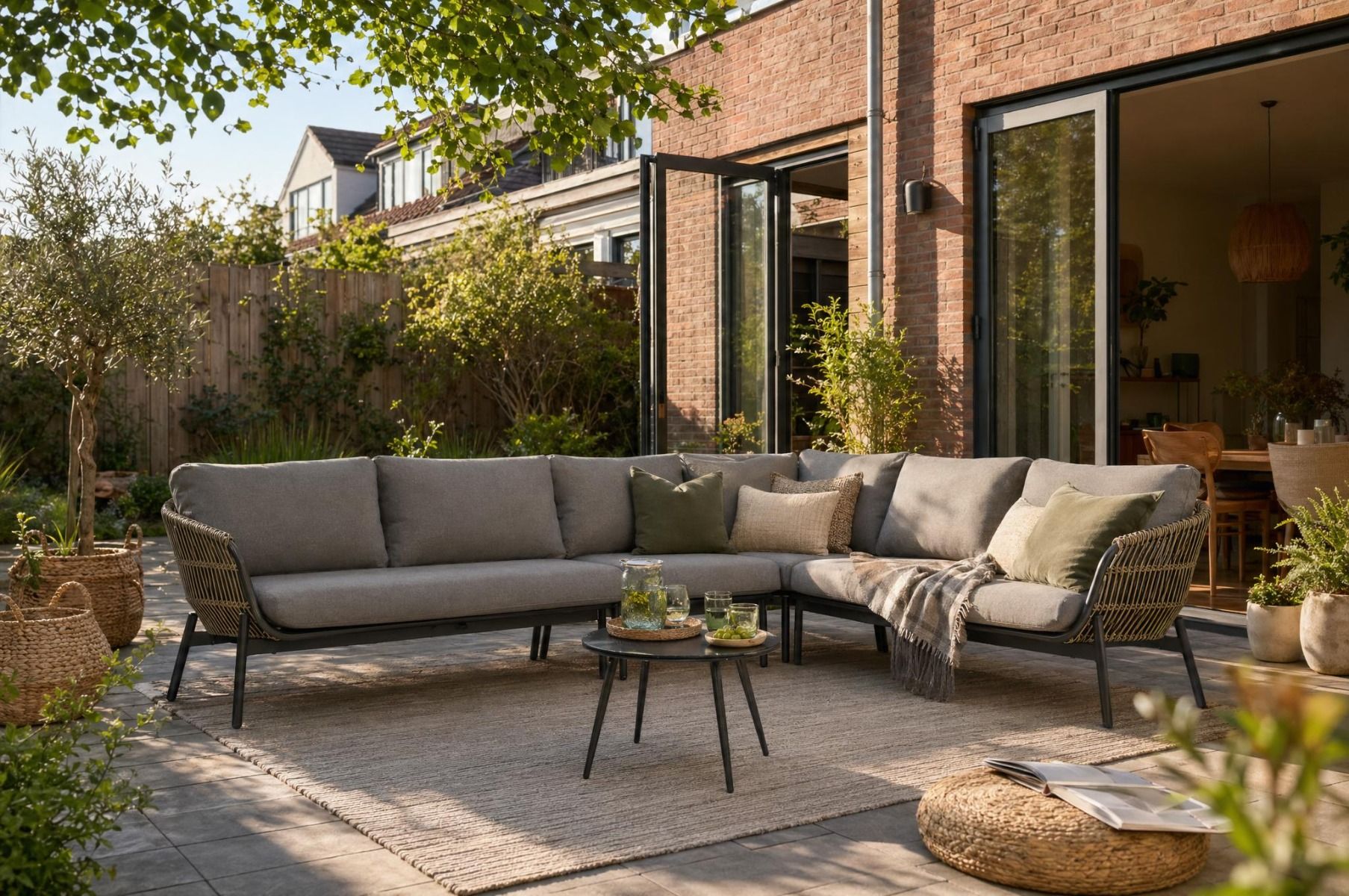 Coco Nathan/Enchante 60 cm hoek loungeset 5-delig