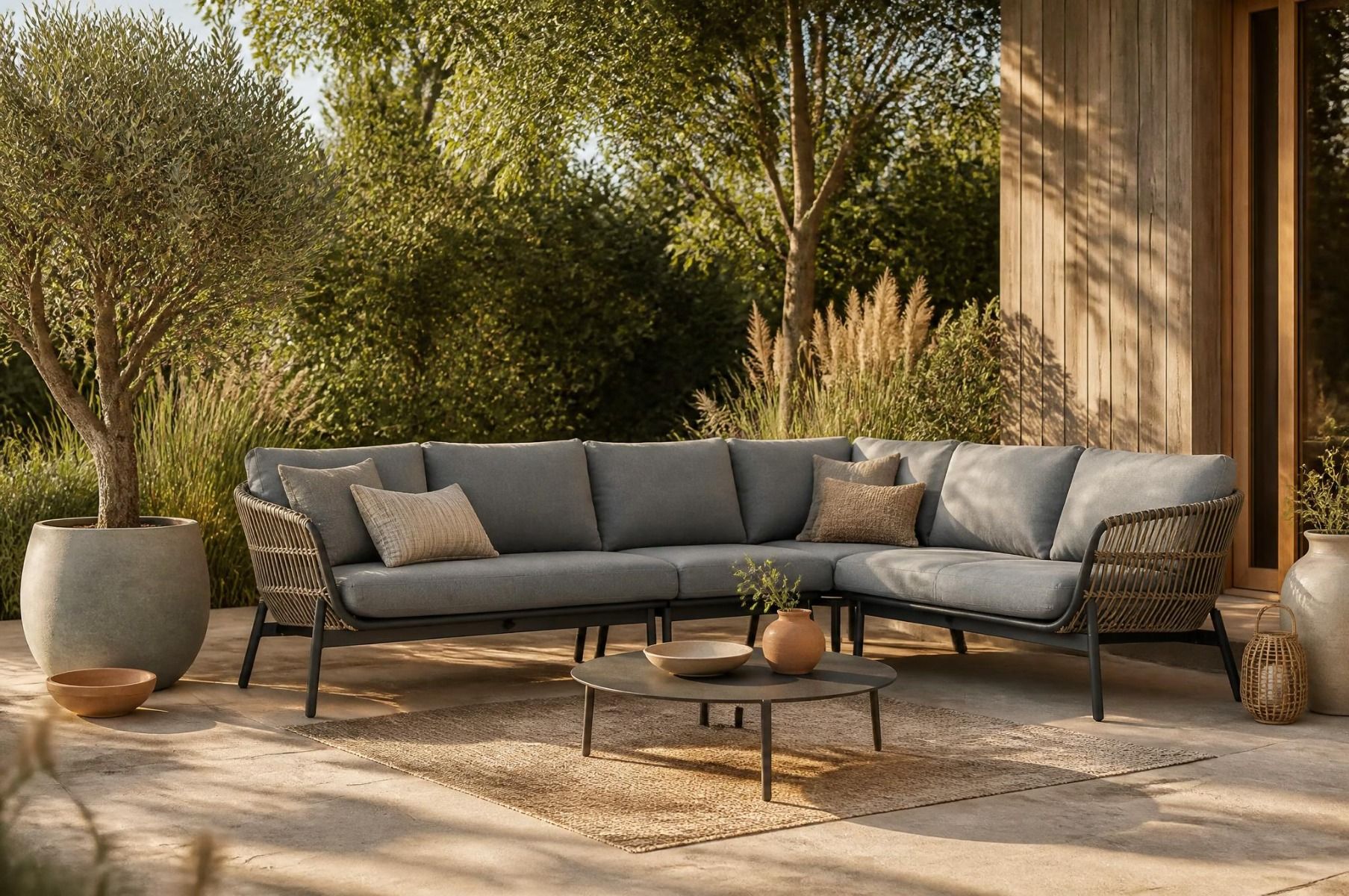 Coco Nathan/Pacific 100 cm hoek loungeset 5-delig