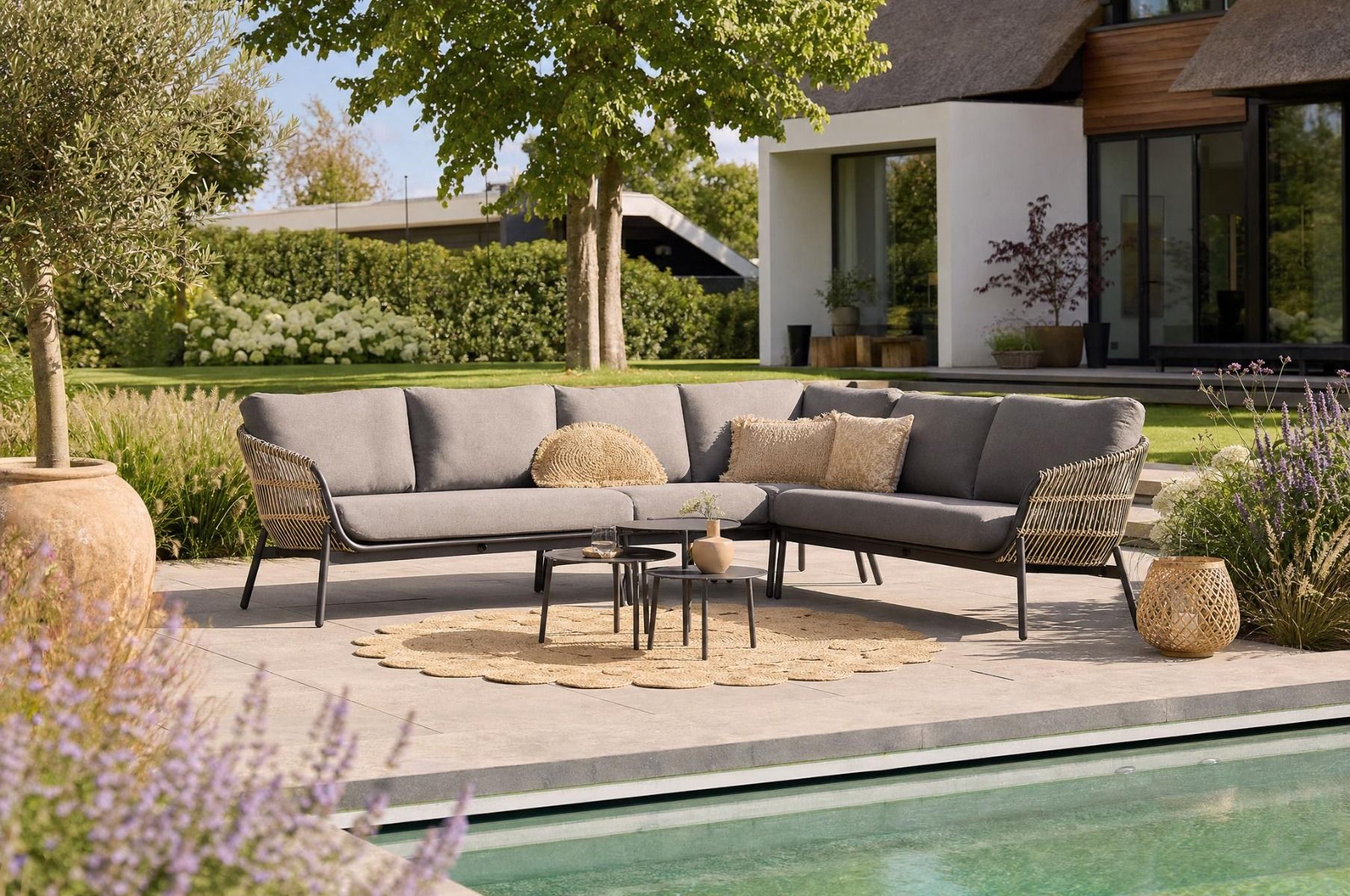 Coco Nathan/Pacific 60-45 cm hoek loungeset 6-delig