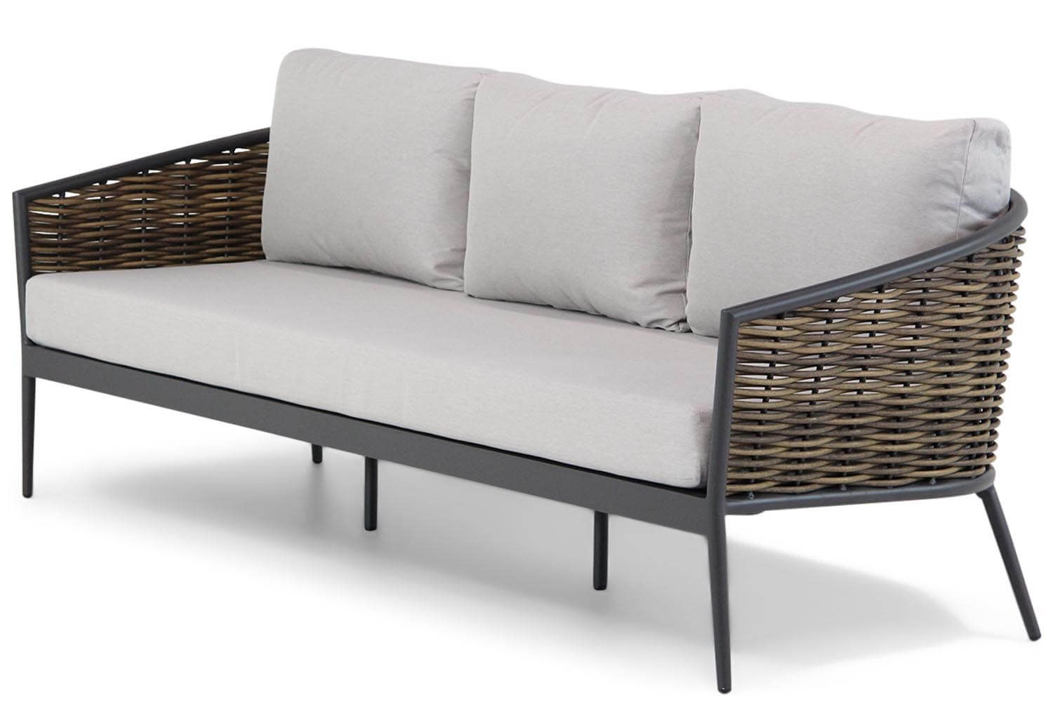 Coco Palm stoel-bank loungeset 3-delig thumbnail