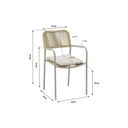 Coco Penya/Sand City 120 cm dining tuinset 5-delig thumbnail