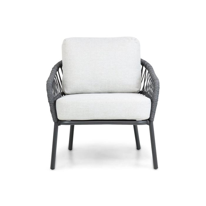Coco Puerto/Salerno 160 cm dining tuinset laag 7-delig