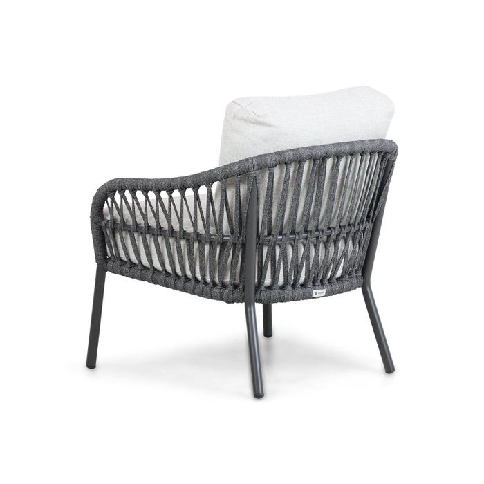 Coco Puerto/Salerno 160 cm dining tuinset laag 7-delig