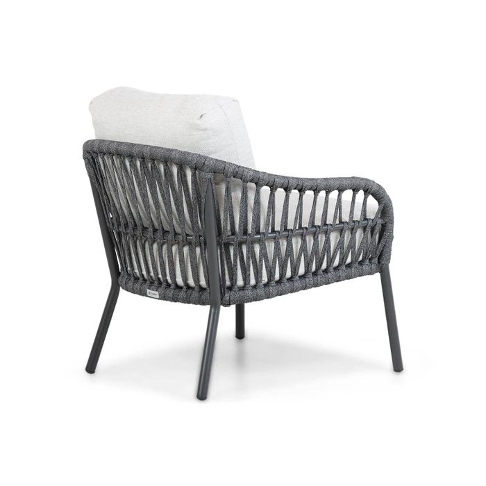 Coco Puerto/Salerno 160 cm dining tuinset laag 7-delig