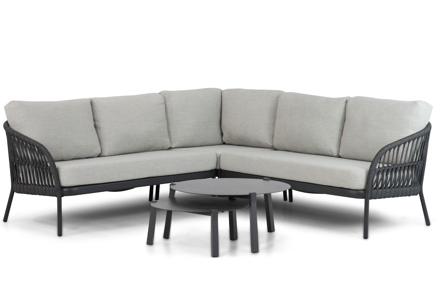 Coco Puerto/Rimini 60/75 cm hoek loungeset 5-delig