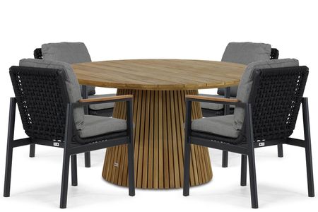 Coco Ralph/Fungo 140 cm dining tuinset 5-delig