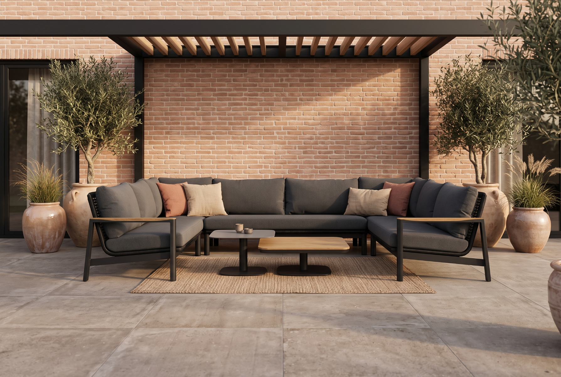 Coco Ralph hoek loungeset 5-delig