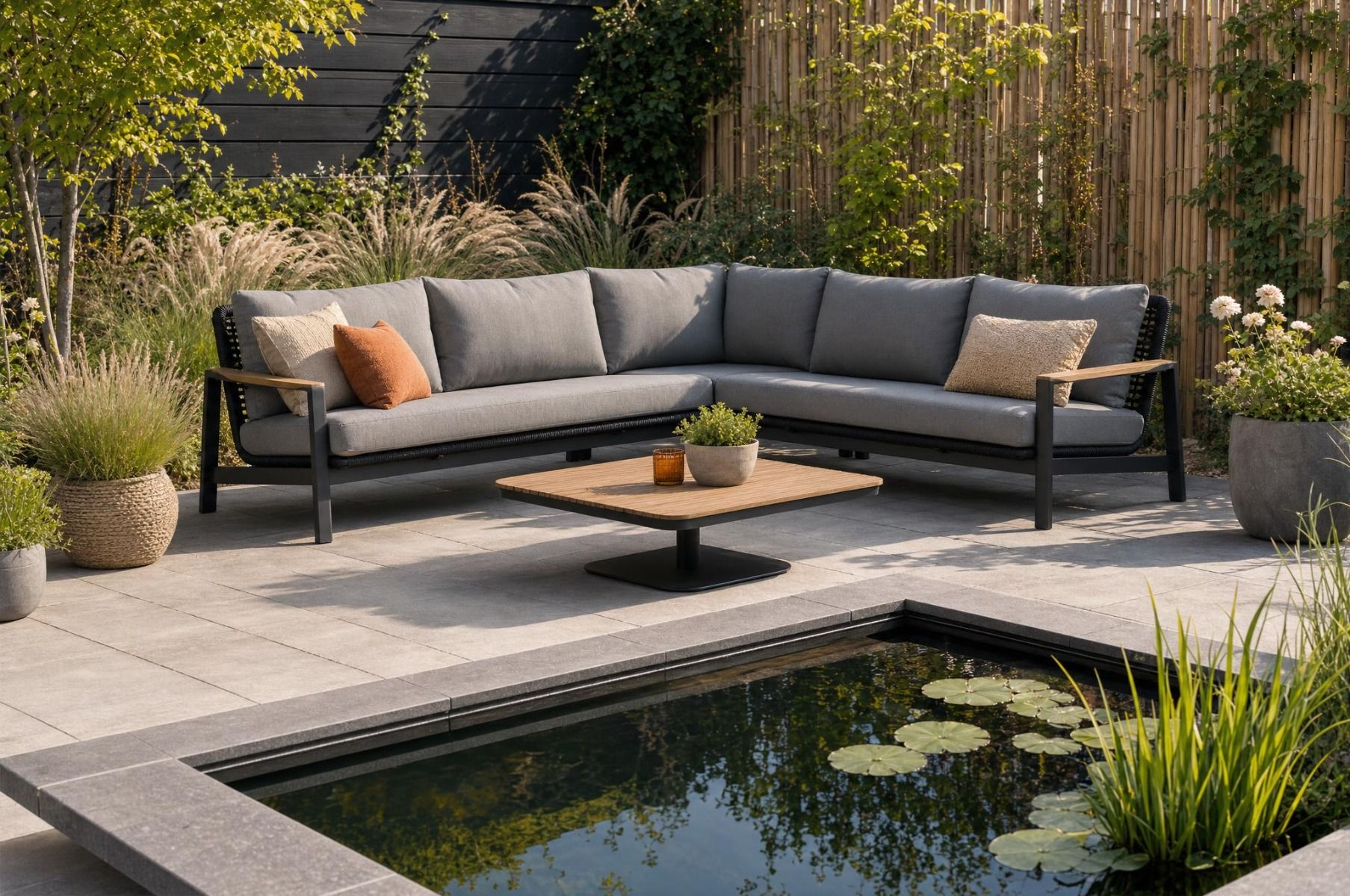 Coco Ralph/Ralph 90 cm hoek loungeset 4-delig