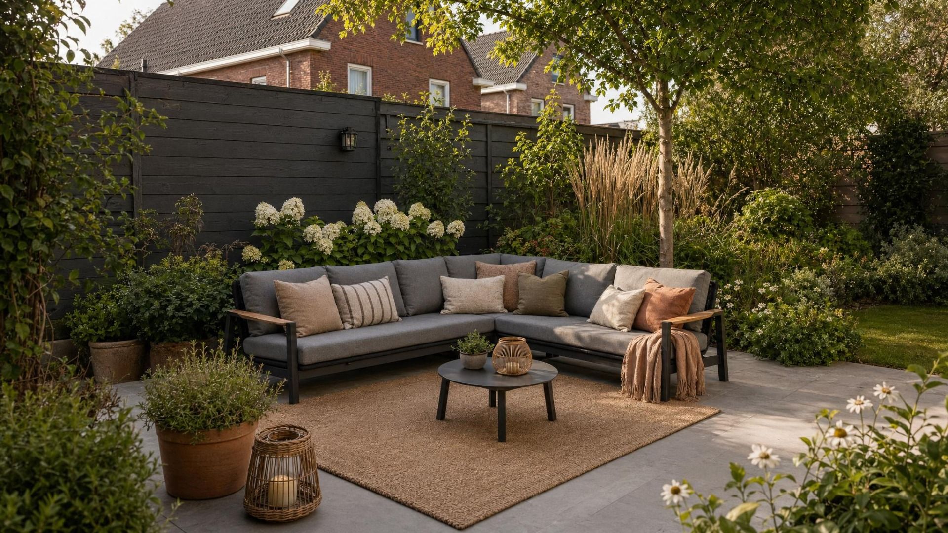 Coco Ralph/Rimini 75 cm hoek loungeset 5-delig