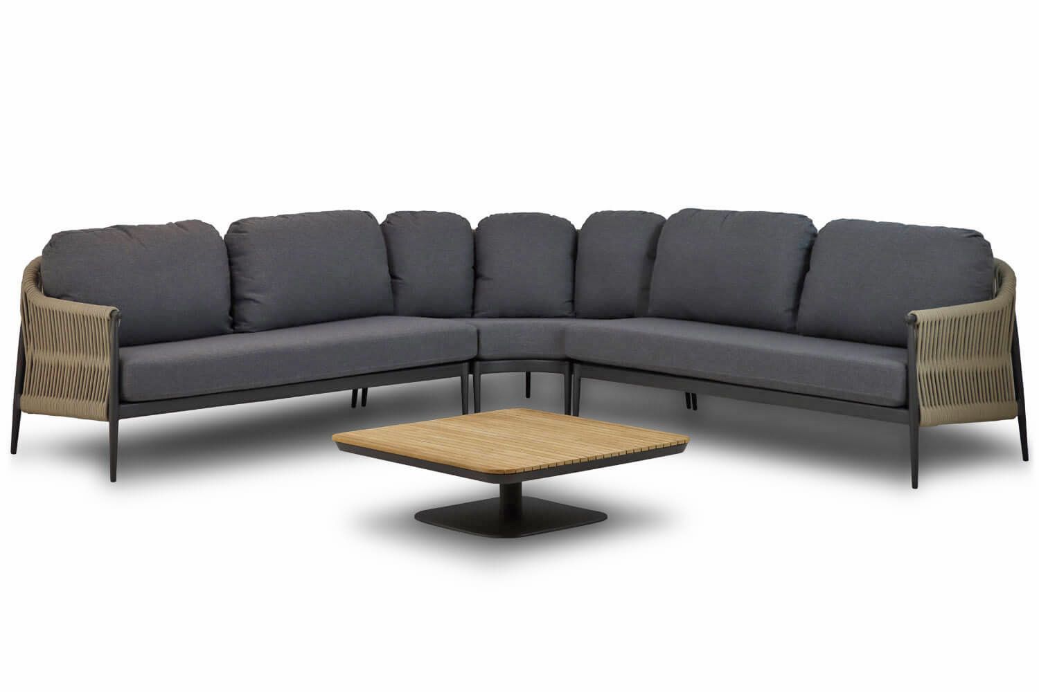 Coco Romeo/Ralph 90 cm hoek loungeset 4-delig thumbnail