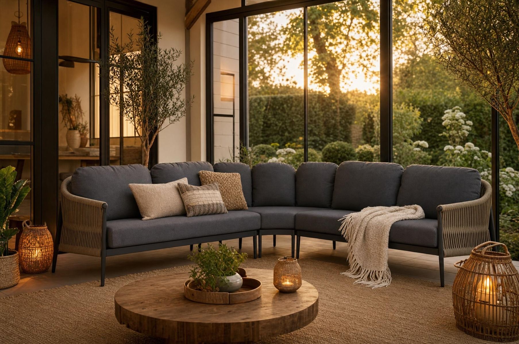 Coco Romeo hoek loungeset 3-delig