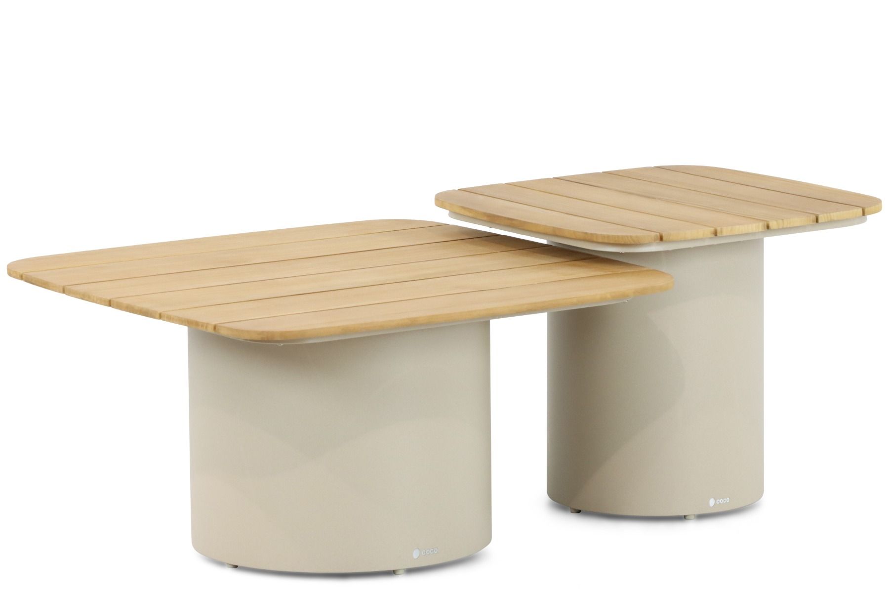 Coco Ronda lounge tafelset 50 cm + 70 cm