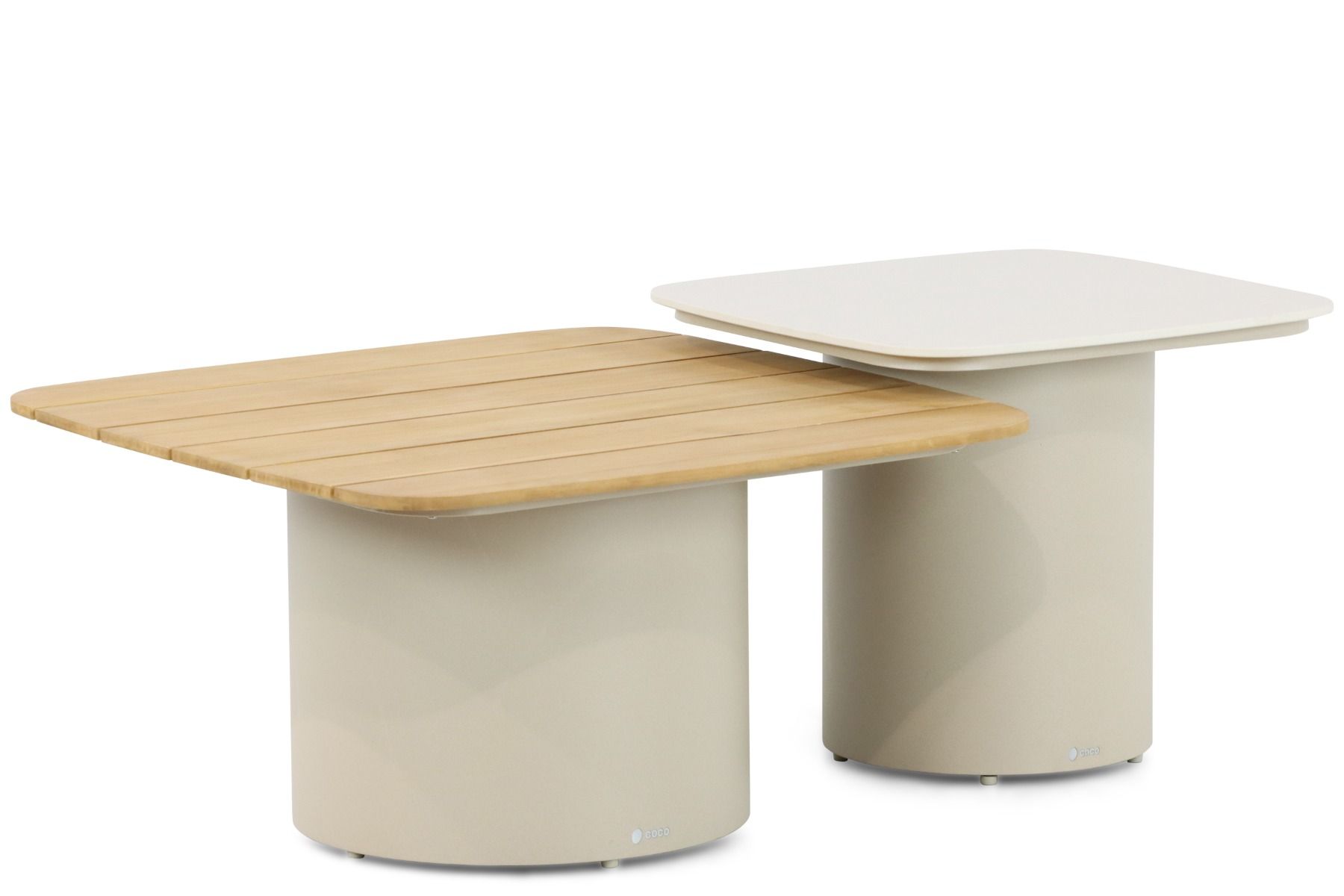 Coco&#x20;Ronda&#x20;lounge&#x20;tafelset&#x20;50&#x20;cm&#x20;&#x2B;&#x20;70&#x20;cm