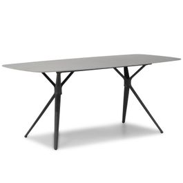 barna polyrattan és edzett üveg kerti asztal 150 x 90 x 75 cm