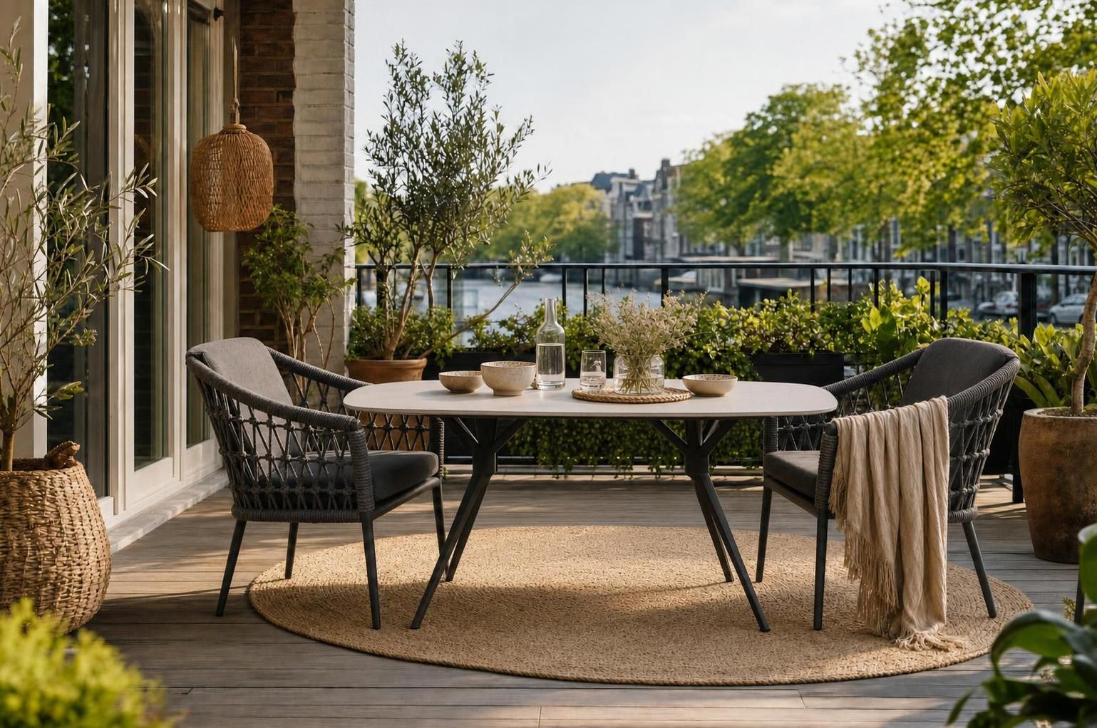 Coco Valerio dining tuintafel 180 x 90 cm