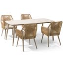 Coco Vedra/Vienna 180 cm dining tuinset 5-delig thumbnail