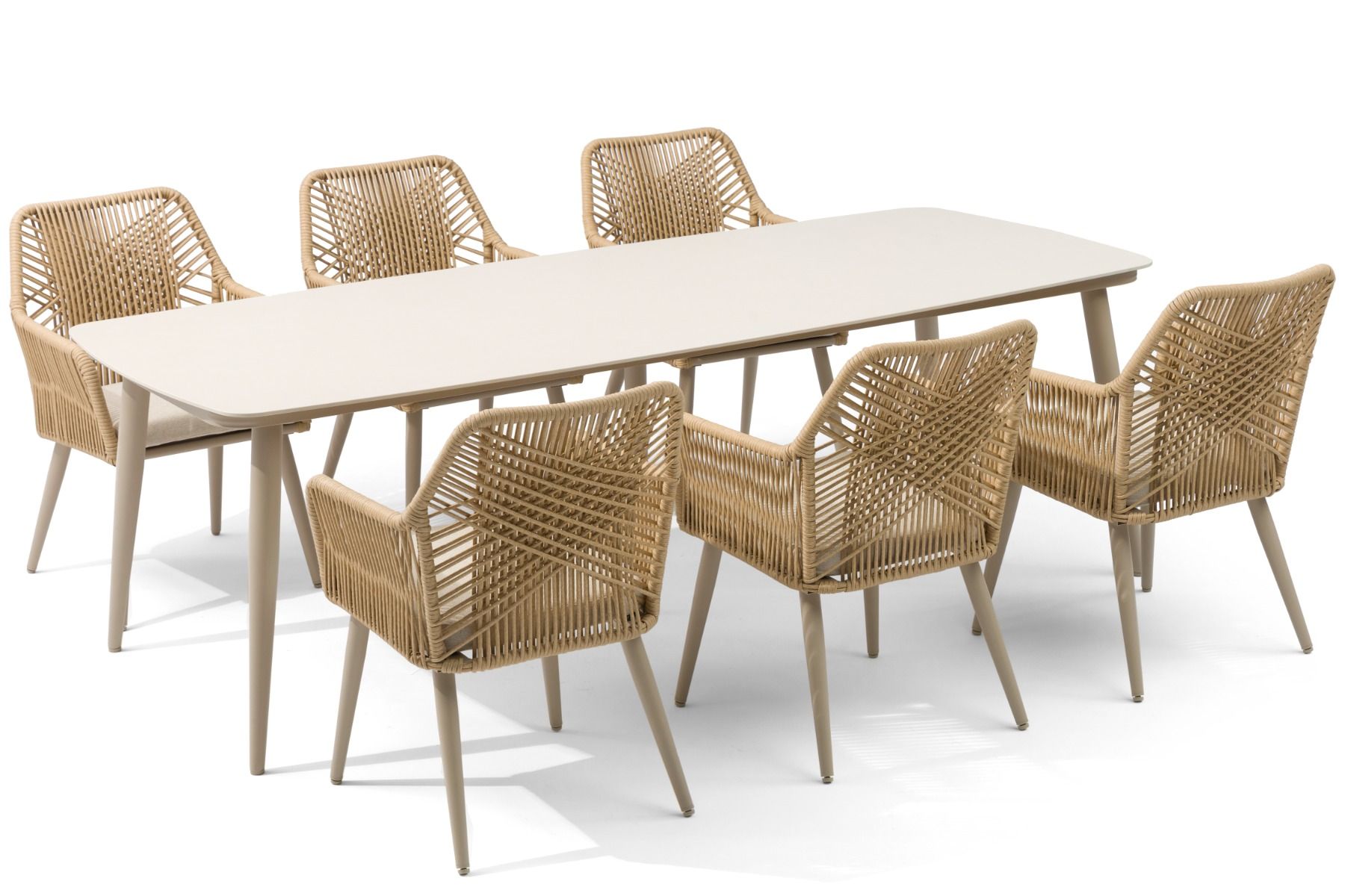 Coco Vedra/Vienna 240 cm dining tuinset 7-delig thumbnail