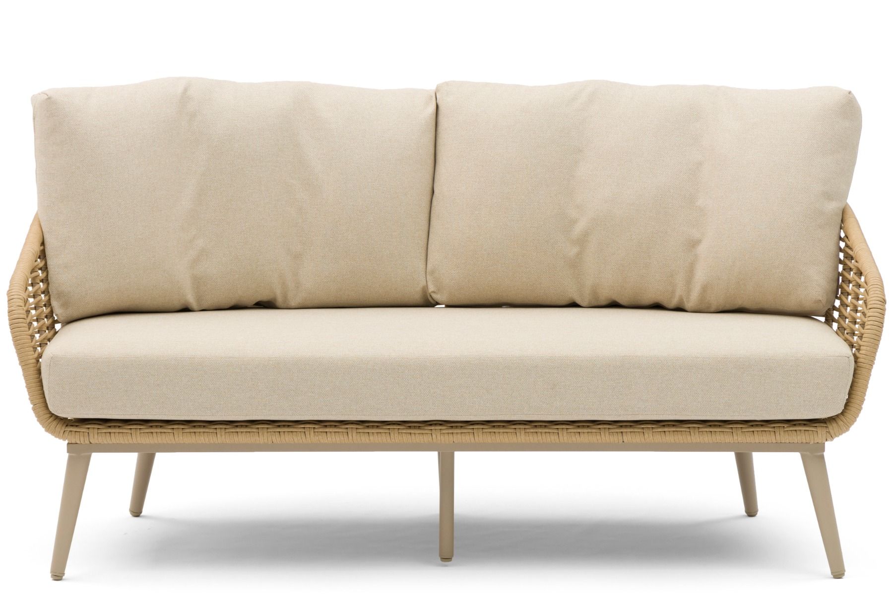 Coco Vinci/Ronda alu stoel-bank loungeset 5-delig