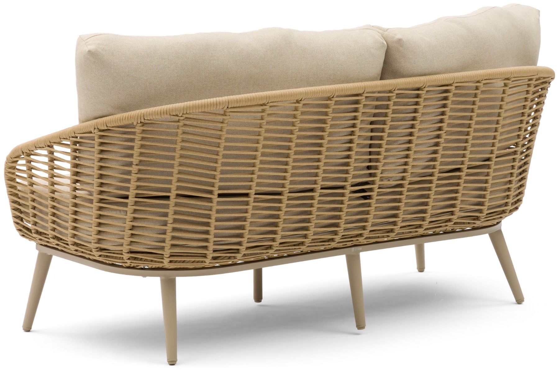 Coco Vinci/Ronda alu stoel-bank loungeset 5-delig