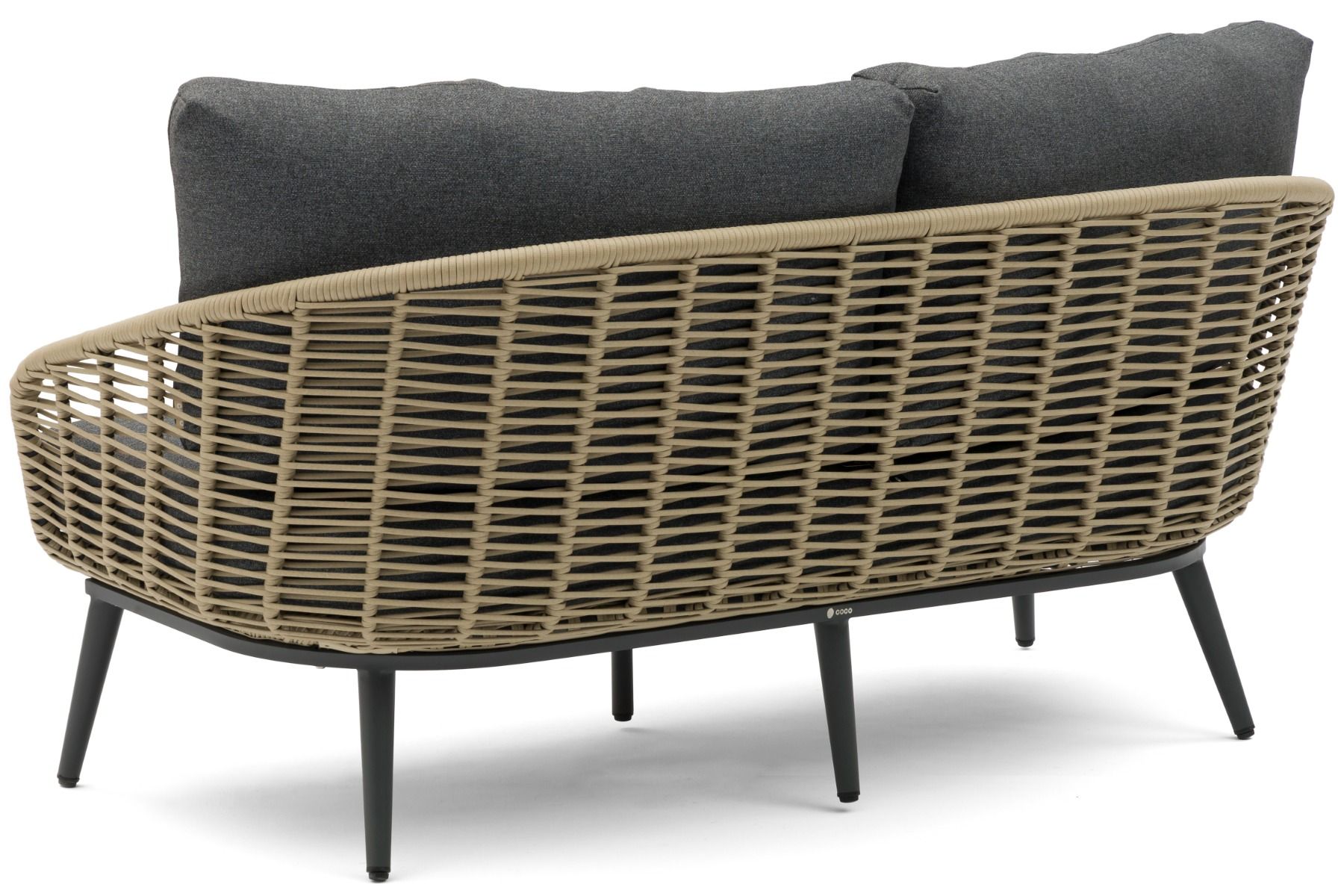 Coco Vinci/Ronda stone stoel-bank loungeset 5-delig thumbnail