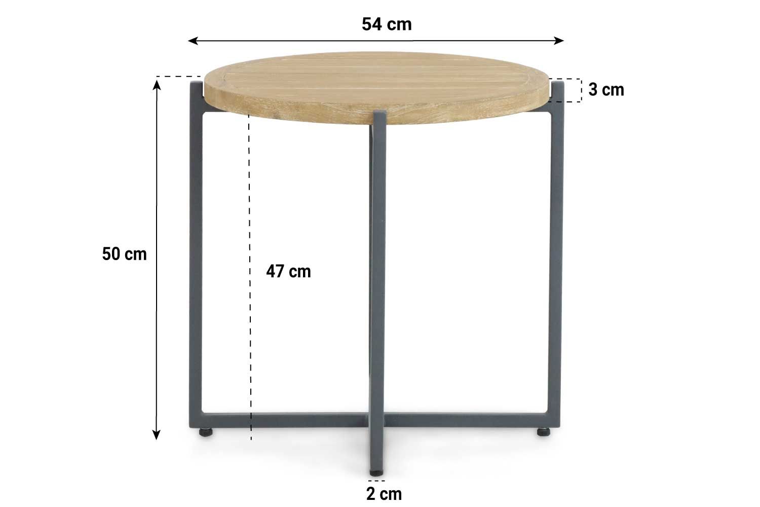 Apple Bee Condor loungetafel 54 cm