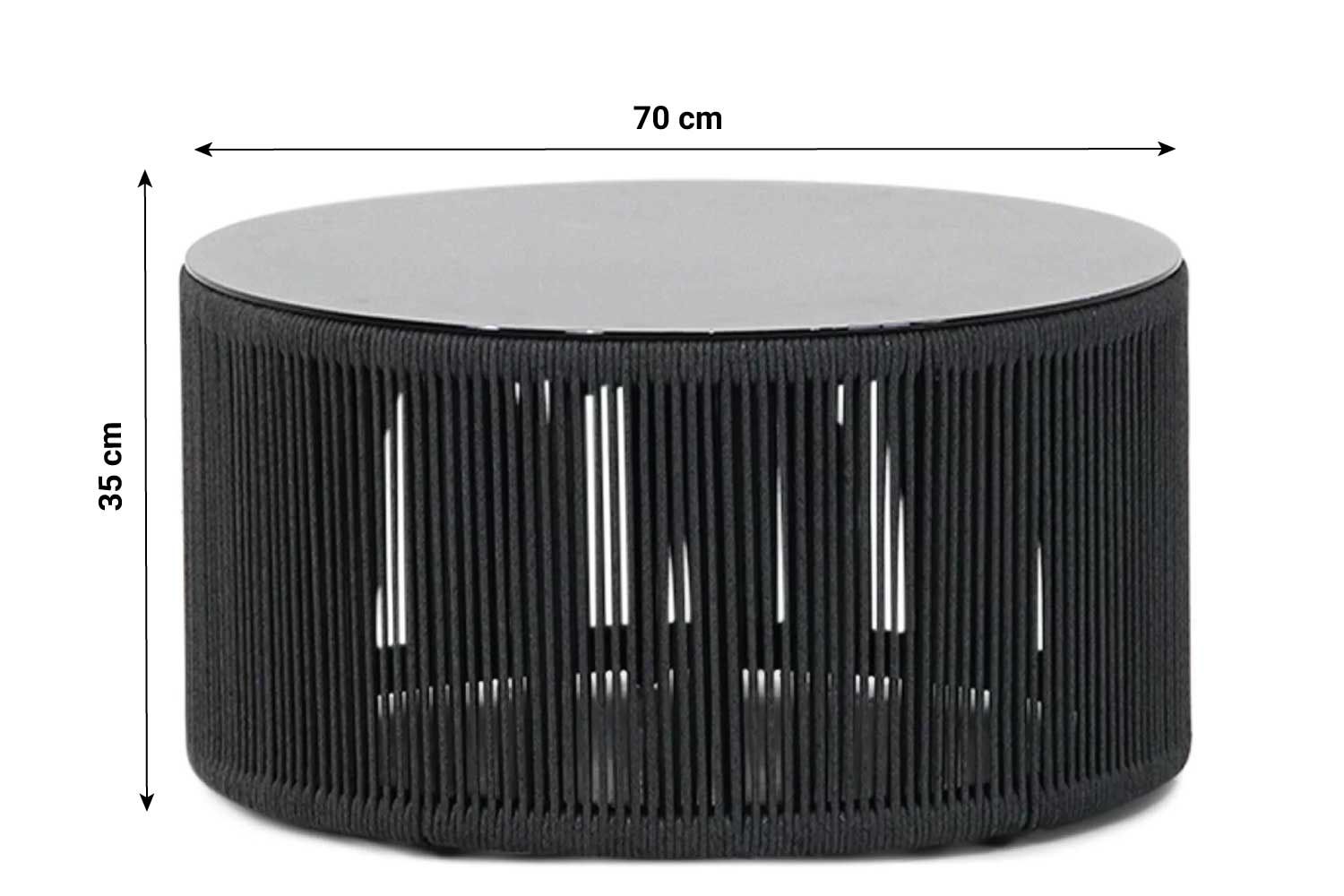 Santika Corniche coffee tafel 70 cm