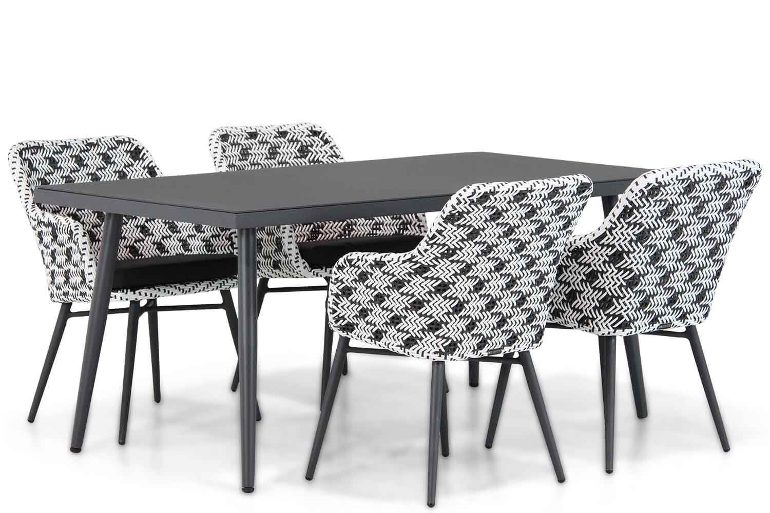 Lifestyle Crossway/Valencia 170 cm dining tuinset 5-delig thumbnail