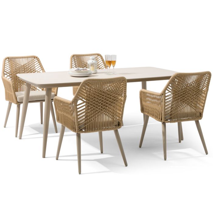 Coco Vedra/Vienna 180 cm dining tuinset 5-delig