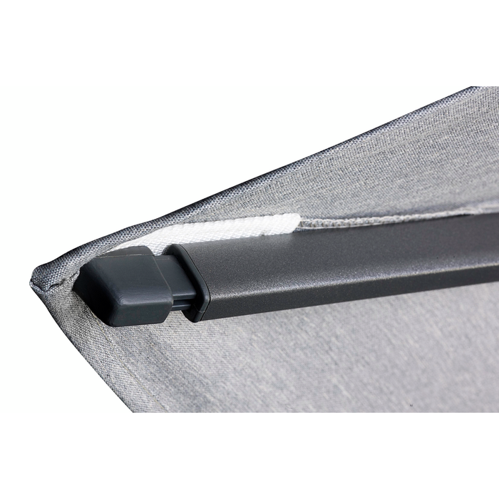 Platinum Challenger zweefparasol T2 3x3m (excl. voet) white 