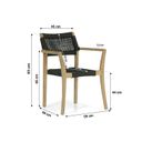 Lifestyle Dallas/Boston 240 cm ovaal dining tuinset 7-delig thumbnail