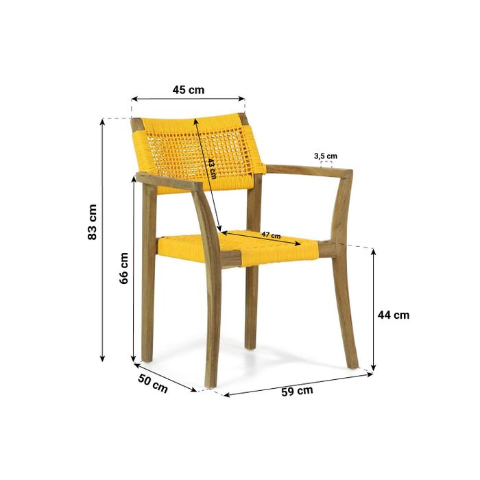 Lifestyle Dallas/Brighton 240 cm dining tuinset 7-delig