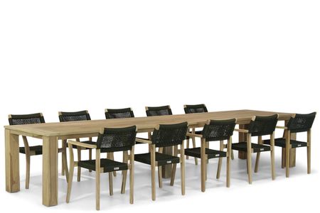 Lifestyle Dallas/Brighton 400 cm dining tuinset 11-delig