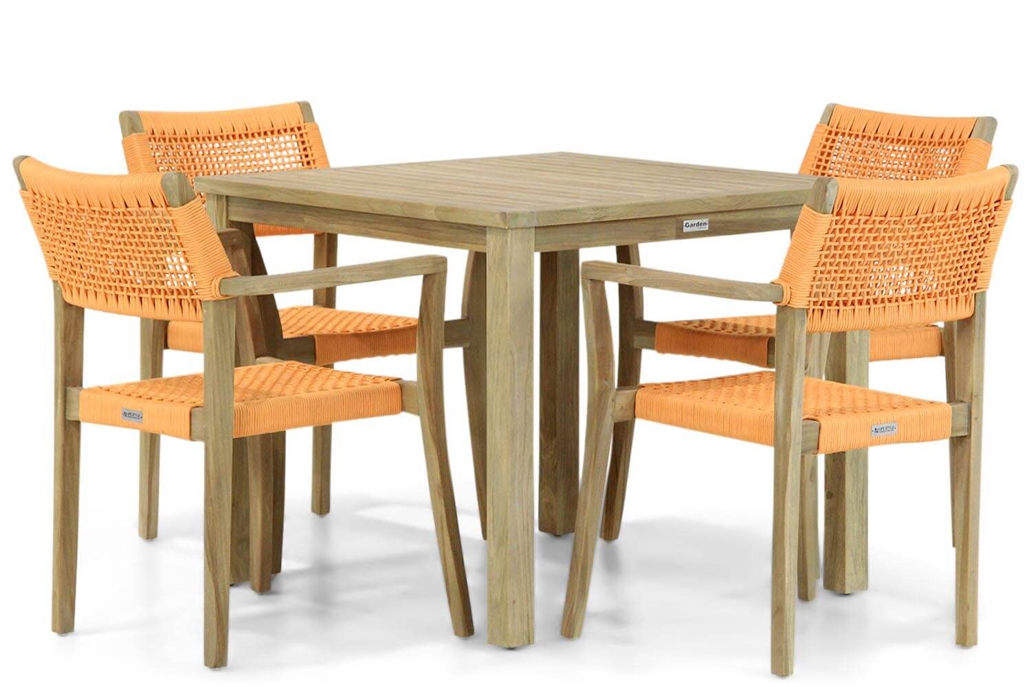Lifestyle Dallas/Bristol 90 cm dining tuinset 5-delig thumbnail